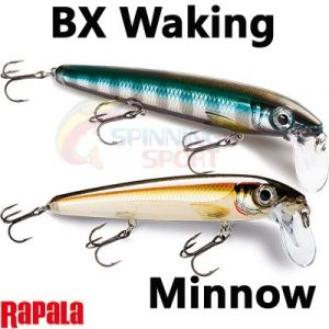 Воблер  RAPALA BX Waking Minnow плавающий, поверхностный 13см 22гр