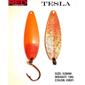 Блесна RED Tesla 52mm 10g OR01