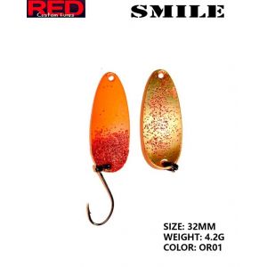 Блесна RED Smile 32mm 4.2g OR01