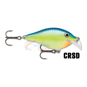 Воблер  RAPALA SCATTER RAP CRANK плавающий, 5см, 9гр, 1,8-2,4м