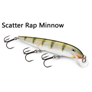 Воблер  RAPALA SCATTER RAP MINNOW 11см, плавающий 1,8-2,7м, 6гр