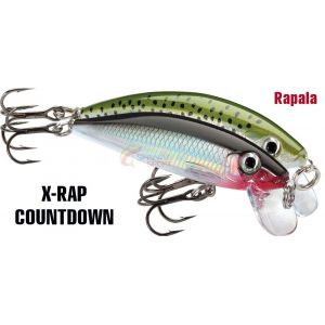 Воблер  RAPALA X-Rap Countdown тонущий 0,6-1,2м, 5см, 4гр (оригинал)