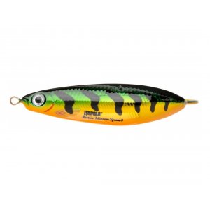 Колеблющаяся блесна  RAPALA RATTLIN MINNOW SPOON RMSR08-FLP