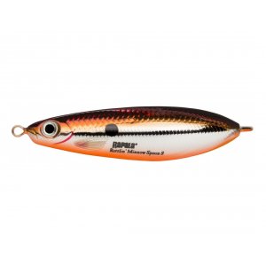 Колеблющаяся блесна  RAPALA RATTLIN MINNOW SPOON RMSR08-SBR