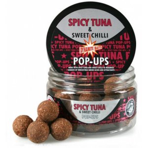 Карповая приманка  DYNAMITE BAITS бойлы плавающие 15 мм Spicy Tuna Sweet Chilli