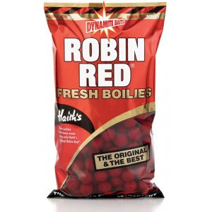 Карповая приманка  DYNAMITE BAITS бойлы тонущие 1 кг 15 мм Robin Red