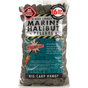 Карповая приманка  DYNAMITE BAITS пелетс 900 г Marine Halibut