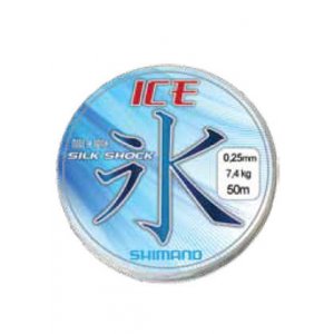 Леска монофильная  SHIMANO ICE SILKSHOCK 50mt 0,10