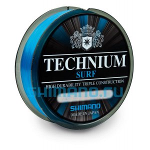 Леска монофильная  SHIMANO TECHNIUM LINE SURF Line Surf 300m 0,14mm