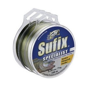 Леска монофильная  SUFIX SPECIALIST PIKEPERCH Green 150м 0.23мм