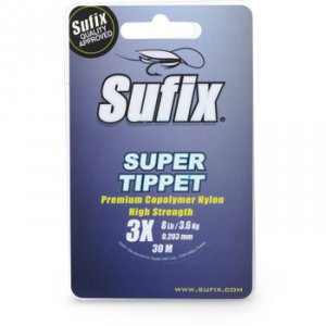 Леска монофильная  SUFIX SUPER TIPPET Clear 30м 0.102мм