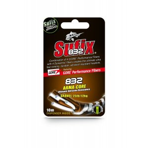 Леска плетеный шнур  SUFIX ARMACORE WEED Green 10м - 35Lb