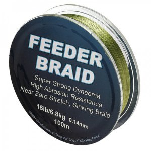 Леска плетеный шнур  SUFIX FEEDER BRAID GORE Olive Green 0,12