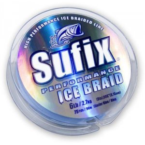 Леска плетеный шнур  SUFIX ICE BRAID 0,10