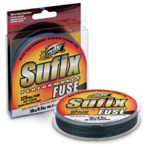 Леска плетеный шнур  SUFIX PERFORMANCE FUSE Smoke Blue 250м 0,10мм