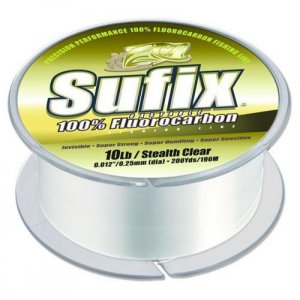 Леска флуокарбон  SUFIX CASTABLE 100% FLUOROCARBON CLEAR 0.35мм