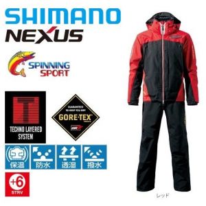 Костюм  SHIMANO NEXUS GORE-TEX RT114M красный /3L (eu, XL) -20C