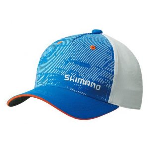 Головной убор  SHIMANO бейсболка CA-041M Цв. Синий р-р. FREE (58,5 см)