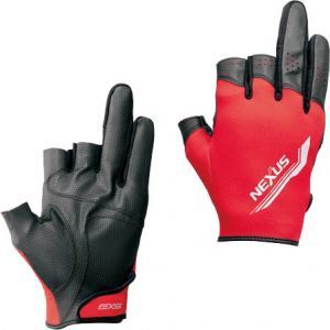  Перчатки Shimano Nexus GL-161M EXS GLOVE 3 RED L