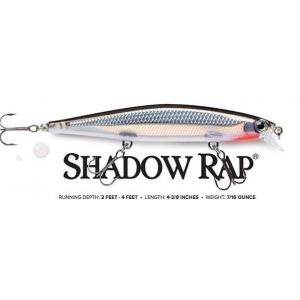 Воблер RAPALA SHADOW RAP медленно тонущий  0,6м-1,2м, 11см, 13гр  