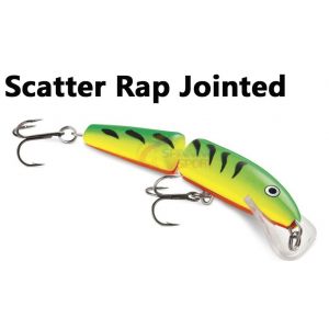 Воблер RAPALA SCATTER RAP JOINTED плавающий,  9см,  7гр, 1,5-2,1м