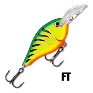 Воблер  RAPALA SCATTER RAP CRANK DEEP плавающий, 5см, 9гр, 3,0-3,6м