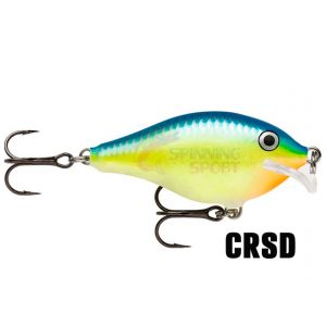 Воблер  RAPALA SCATTER RAP CRANK SHALLOW плавающий,  5см,  9гр, 1,2-1,5м