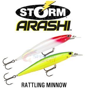 Воблер Storm Arashi Rattling Rattling Minnow  110мм, 17гр, плавающий до 0,6м (оригинал)