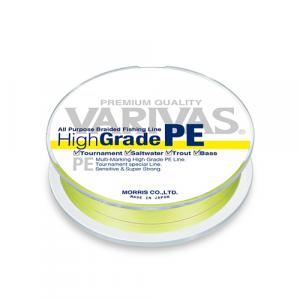 ПЛЕТЕНЫЕ ШНУРЫ VARIVAS HIGH GRADE PE (Yellow)