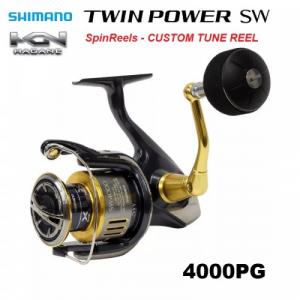 Катушка эксклюзив (Custom Spinning Reel) Shimano 15 Twin Power SW 4000PG